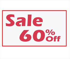 Discount sale banner design