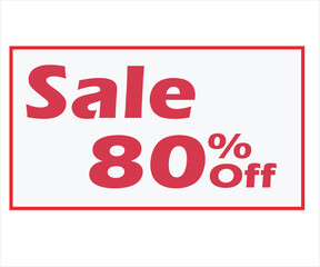 Discount sale banner design