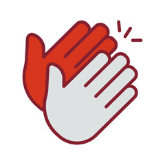 Clapping Hands Vector Icon