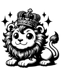 Lion with Crown