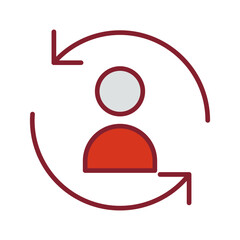 Retargeting Vector Icon