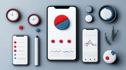 Modern User Interface Wireframe Templates for Design