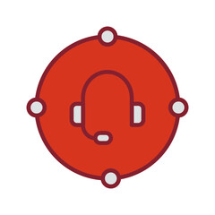 Connect with Us Vector Icon