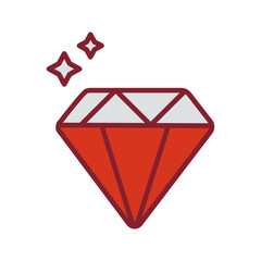 Diamond Vector Icon