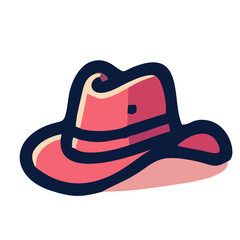 Simple Hat Illustration - Transparent Background