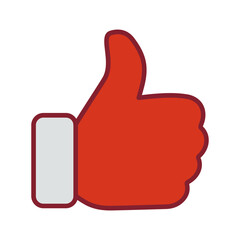 Thumbs Up Vector Icon