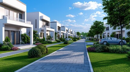 Modern Homes in a Serene Neighborhood Setting