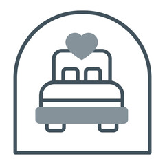 Romantic Room Icon Design