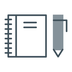 Notebook Icon Design