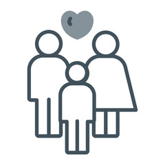 Family Vector Icon Design