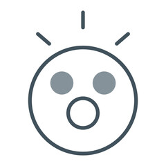 Awe Vector Icon Design