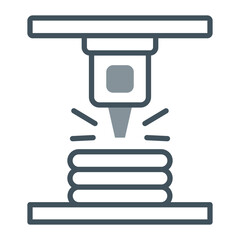 Electron Beam Melting Icon Design
