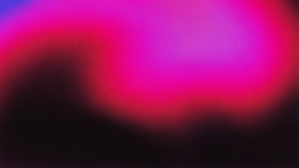 Pink, blue, and yellow gradient background texture with a granular and speckled appearance, featuring heavy grain and pronounced noise for a bold aesthetic
