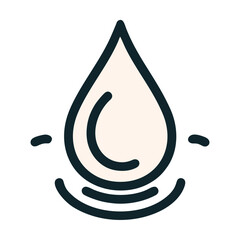 Water Drop Icon Tranparent PNG