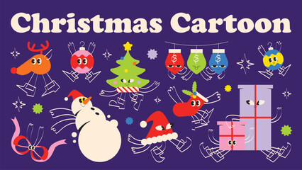 Christmas Decoration Cartoon