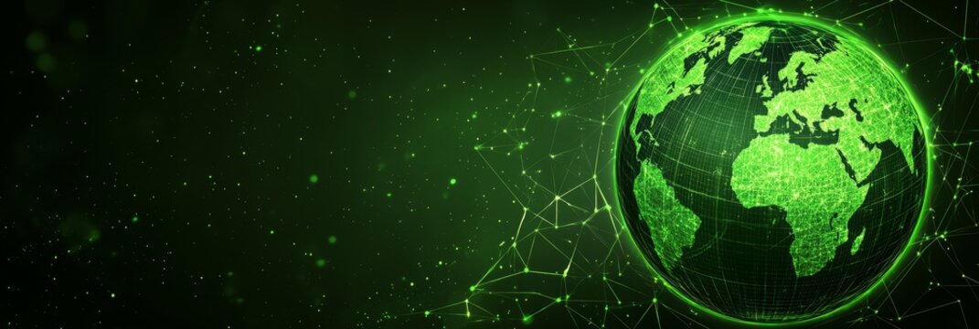 Green Technology and the Digital World A Conceptual Image of Environmental Awareness - Powered by Adobe