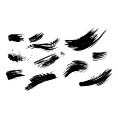 Naklejka premium brush marks 