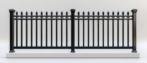 Enhance your property with stylish aluminum fencing