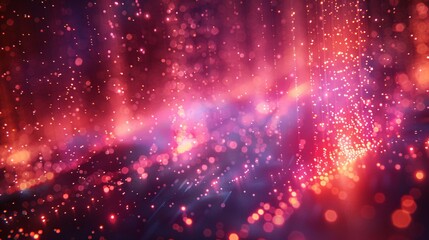 Obraz premium abstract background with Dark blue and gold particle. Christmas Golden light shine particles bokeh on navy blue background