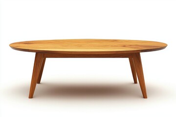 Fototapeta premium Explore the elegance of oakfinished coffee tables
