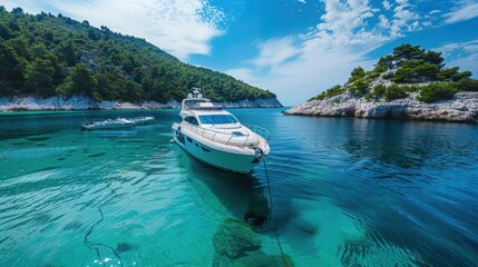 A Seafront Luxury Cabin Cruiser on Exclusive sea