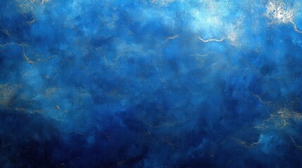 Fototapeta premium Abstract Blue and Gold Background