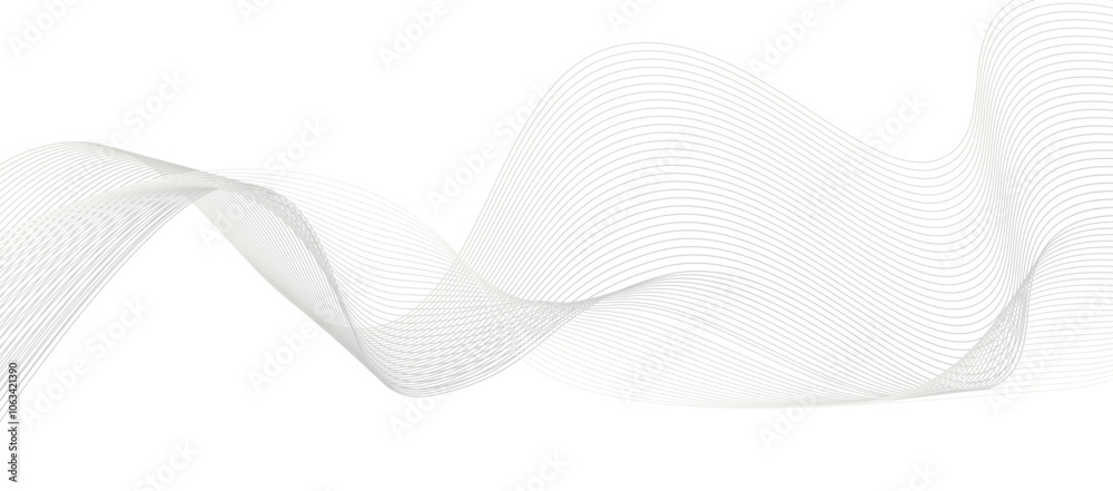 Poster abstract lines grey element wave background. abstract business wave curve lines background.