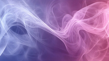 Obraz premium Abstract Purple and Blue Swirls, background, wave, lines, pattern, design