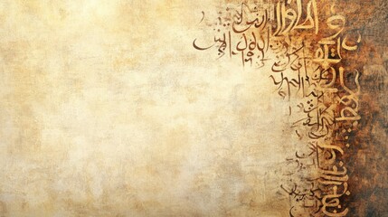 Elegant Calligraphy on Textured Background