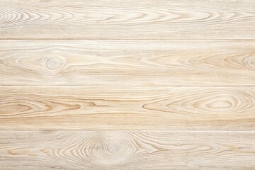 Obraz premium Panoramic light oak wood plank with white natural texture background