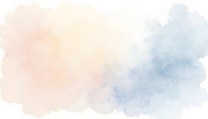 Obraz premium watercolor background with clouds