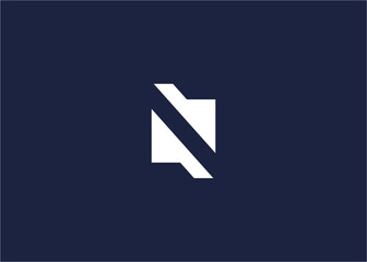 Fototapeta premium Letter n logo icon design vector design template inspiration