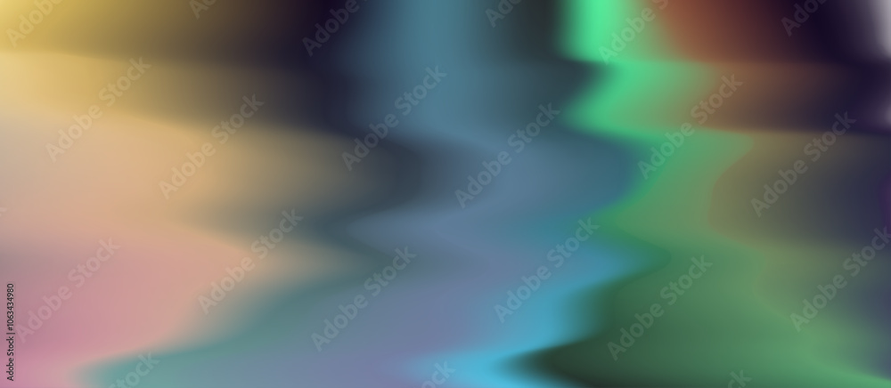 Aufkleber abstract vector illustration with smooth, wavy gradients. the colors flow vertically in a blurred, o