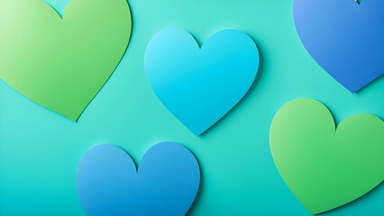 background with hearts