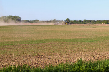 farmer working in field