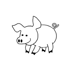 pig cartoon