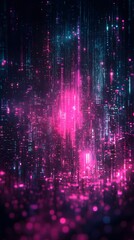 Fototapeta premium Neon Dreams futuristic background graphics for dynamic designs