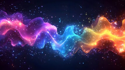 Obraz premium Neon Dreams futuristic background graphics for dynamic designs