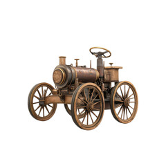 Fototapeta premium Antique Steam Tractor Model