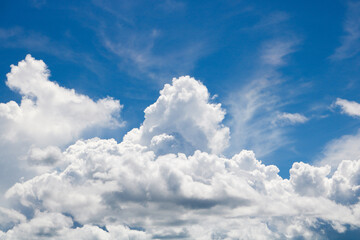 clouds in the sky