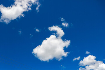 clouds in the sky