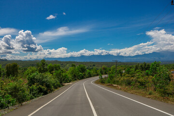 road in the mountains