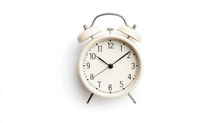 Retro alarm clock displaying daylight saving time concept
