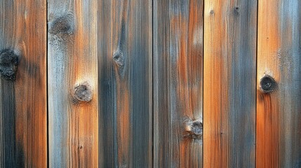 Textured Wooden Panels with Natural Grain Patterns