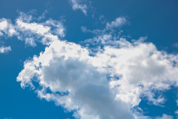 blue sky with clouds