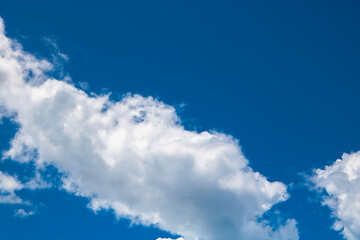 blue sky with clouds