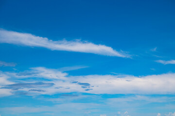blue sky with clouds