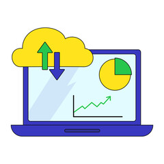 Digital Payment Illustration. Financilal Technology.