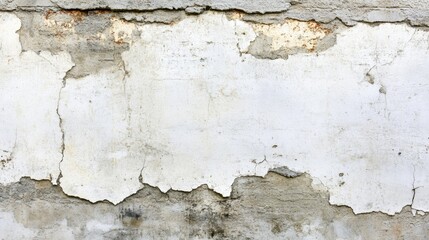 Obraz premium Floral elegance on a white wall, serene display of blossoms in minimalist design