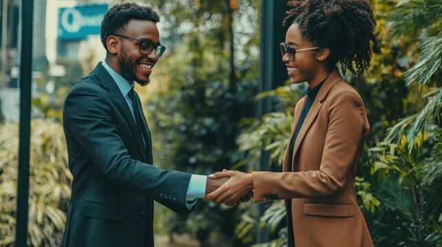 A compassionate employer engaging with employees,